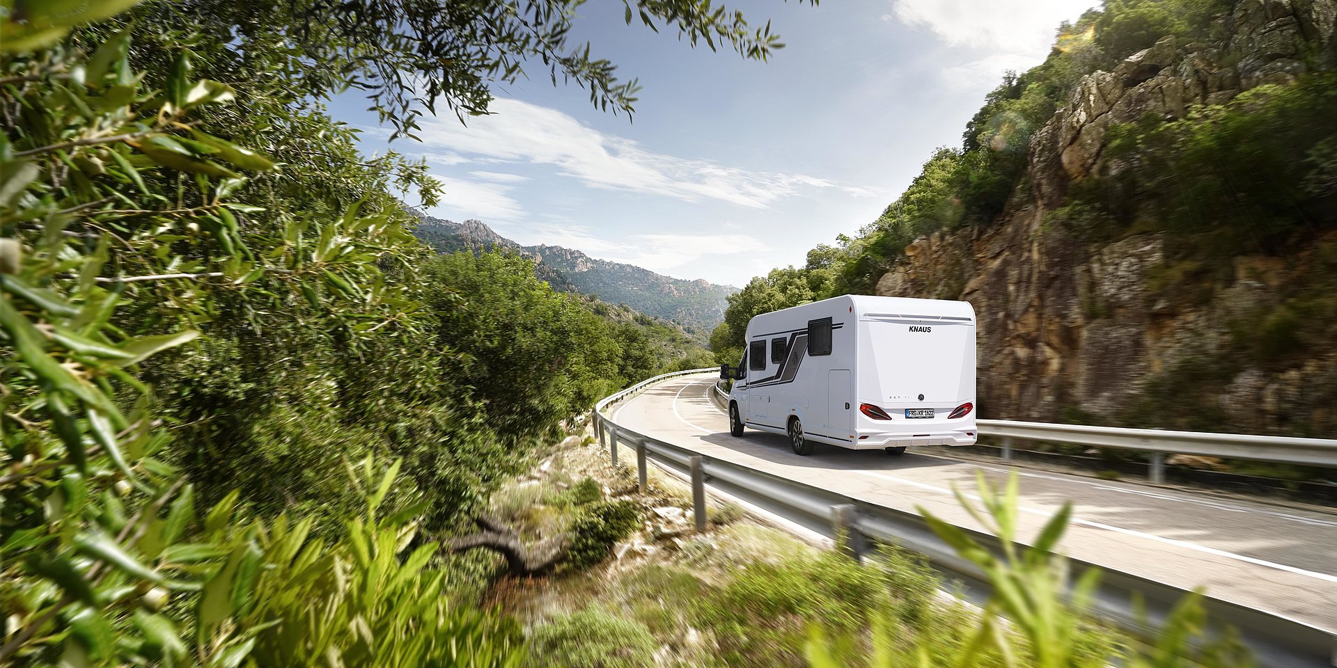 KNAUS Wohnmobil Berge